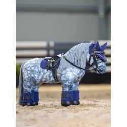 Satteldecke für Spielzeug-Mini-Pony LeMieux Tintenblau