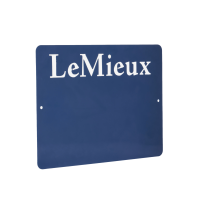 Plaque de box pour nom LeMieux