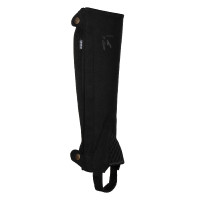 Mini-Chaps aus synthetischem Amara-Gewebe Umbria Equitazione Schwarz Mini-Chaps aus synthetischem Amara-Gewebe Umbria Equitazione Schwarz