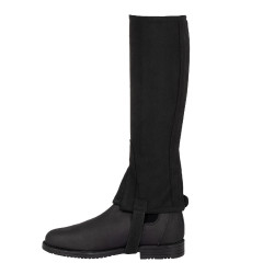 Mini-Chaps aus synthetischem Amara-Gewebe Umbria Equitazione Schwarz