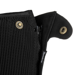 Mini-Chaps aus synthetischem Amara-Gewebe Umbria Equitazione Schwarz