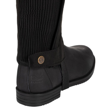 Mini-Chaps aus synthetischem Amara-Gewebe Umbria Equitazione Schwarz