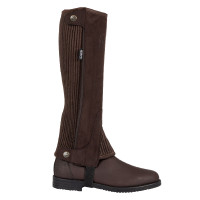 Mini-Chaps aus synthetischem Amara-Gewebe Umbria Equitazione Dunkelbraun Mini-Chaps aus synthetischem Amara-Gewebe Umbria Equitazione Dunkelbraun