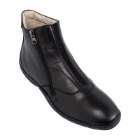 Buffelleder-Stiefeletten Canova Franceschini Schwarz Buffelleder-Stiefeletten Canova Franceschini Schwarz