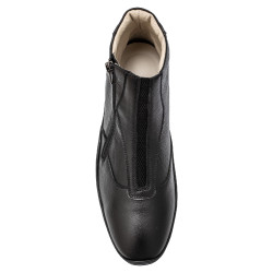 Buffelleder-Stiefeletten Canova Franceschini Schwarz