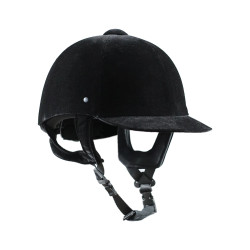 Pro-Tech Samt-Helm mit Pro-Tech Verstellrad Pro-Tech Samt-Helm mit Pro-Tech Verstellrad
