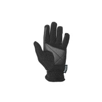 Fleece- und Kunstlederhandschuhe 169 Umbria Equitazione Schwarz