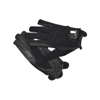 Elastische Lederhandschuhe Superior Umbria Equitazione Schwarz Elastische Lederhandschuhe Superior Umbria Equitazione Schwarz