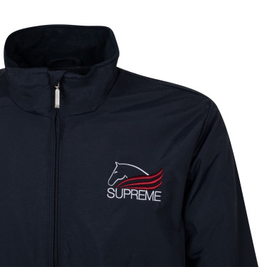 Bomber Technik Unisex mit Supreme-Fleece-Futter Marine Marineblau