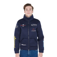 Unisex-Multilogo-Jacke ohne Kapuze Pool's Marine Marineblau