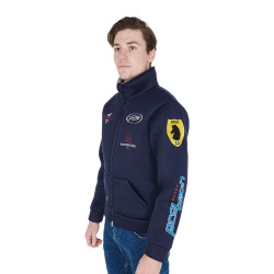 Unisex-Multilogo-Jacke ohne Kapuze Pool's Marine Marineblau
