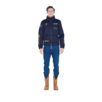 Unisex-Multilogo-Jacke ohne Kapuze Pool's Marine Marineblau