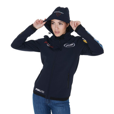 Softshell Unisex Multilogo Pool's Marine Marineblau