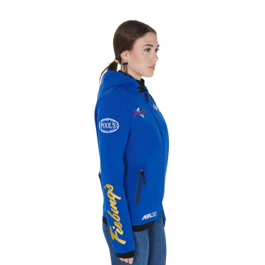 Softshell Unisex Multilogo Pool's Königsblau