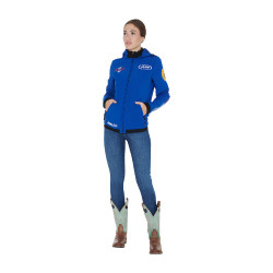 Softshell Unisex Multilogo Pool's Königsblau