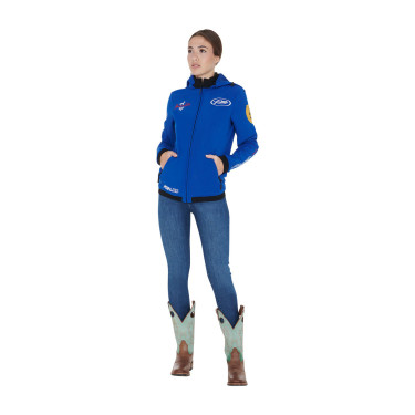 Softshell Unisex Multilogo Pool's Königsblau
