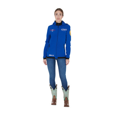 Softshell Unisex Multilogo Pool's Königsblau
