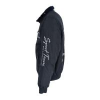 Winterbomber Amahors Sport Team mit Fleecefutter Umbria Equitazione Marine Marineblau Winterbomber Amahors Sport Team mit Fleecefutter Umbria Equitazione Marine Marineblau