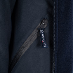 Winterbomber Amahors Sport Team mit Fleecefutter Umbria Equitazione Marine Marineblau