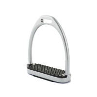 Fillis-Steigbügel aus farbigem Aluminium mit Gummisohlen Umbria Equitazione Silber Fillis-Steigbügel aus farbigem Aluminium mit Gummisohlen Umbria Equitazione Silber