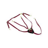 Collier de chasse en Biothane avec Martingale Lakota Bordeaux Collier de chasse en Biothane avec Martingale Lakota Bordeaux