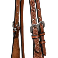 Halfter und Führstrick von Monte Pool's Kastanienbraun Halfter und Führstrick von Monte Pool's Kastanienbraun