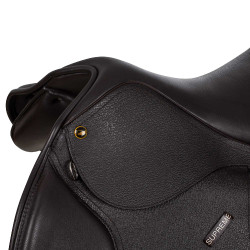 Boston Vielseitigkeitssattel mit austauschbaren Kopfeisen Enthält 4 Supreme-Kopfeisen Braun