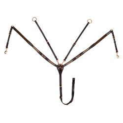 Frontal mit Supreme-Kette Braun