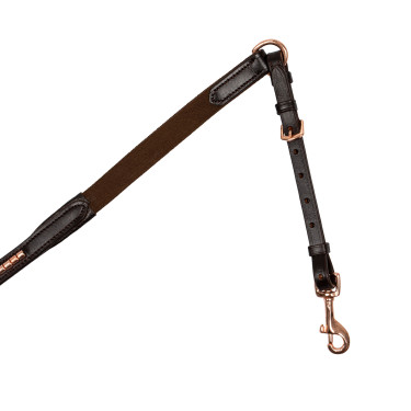 Frontal mit Supreme-Kette Braun