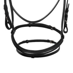 Trensenzaum Modell Klassisch Padded Supreme Schwarz