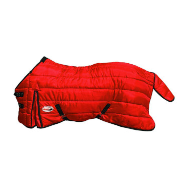 Boxdecke 350 g Modell Classic Umbria Equitazione Rot Boxdecke 350 g Modell Classic Umbria Equitazione Rot