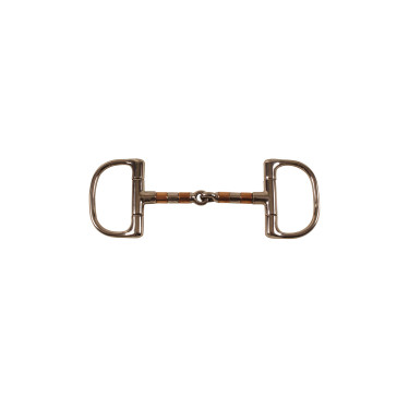 Mors D-Roller Kupfer Umbria Equitazione