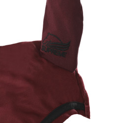 Baumwoll-Ponyhaube mit kontrastierender Paspel Supreme Baumwoll-Ponyhaube mit kontrastierender Paspel Supreme