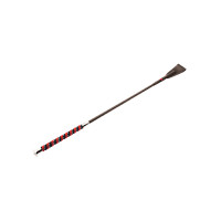 Peitsche mit Griff Grip und Strass Umbria Equitazione Schwarz / Rot