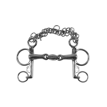 Mors Pessoa 2 Ringe mit Doppelgelenk Umbria Equitazione