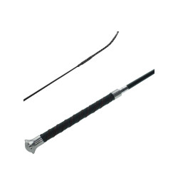 Dressurgerte Flying aus mattem Carbon mit rutschfestem Griff Umbria Equitazione