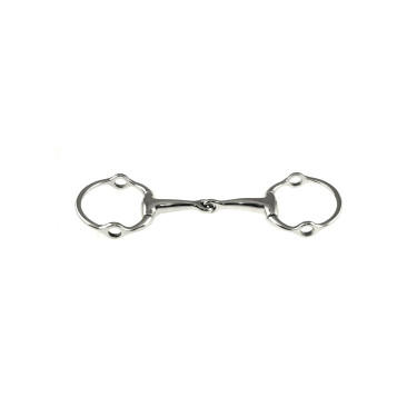 Edelstahl-Eierbutt-Trense Mors Gag Umbria Equitazione