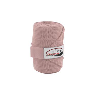 Elastische Arbeitsbandagen, 4er-Set Umbria Equitazione Pink Rosa