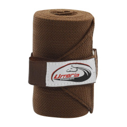 Elastische Arbeitsbandagen, 4er-Set Umbria Equitazione Dunkelbraun