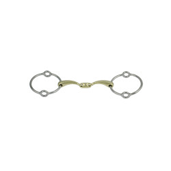 Edelstahl-Olivenkopfgebiss Pro Bits Umbria Equitazione