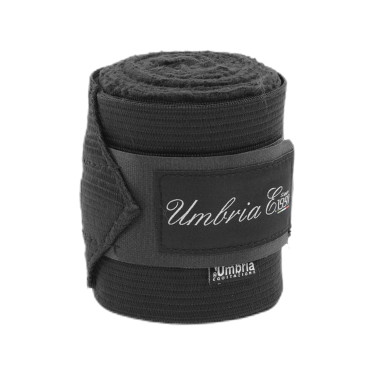 Arbeitbandagen aus Fleece und Elastik, 4er-Set Umbria Equitazione Schwarz Arbeitbandagen aus Fleece und Elastik, 4er-Set Umbria Equitazione Schwarz