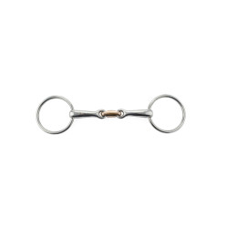 Olivenkopfgebiss mit Kupfer Olive Umbria Equitazione