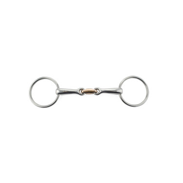 Olivenkopfgebiss mit Kupfer Olive Umbria Equitazione