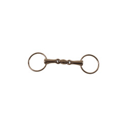 Gebiss mit Edelstahl-Ringtrensen und weichem Mundstück Umbria Equitazione