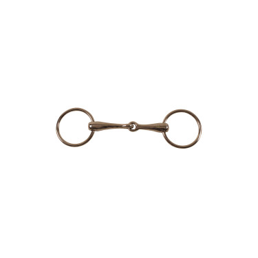 Gebiss Pony mit Edelstahl-Ringen Hohl Umbria Reitsport
