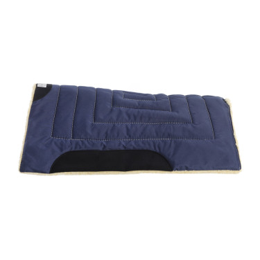 Satteldecke Western aus einfarbigem Cordura Pool's Lakota Marine Marineblau