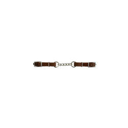 Leder-Nasenriemenkettchen mit Lakota-Kette Leder-Nasenriemenkettchen mit Lakota-Kette
