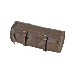Satteltasche Hinten Hartleder in Bananenform Pool's