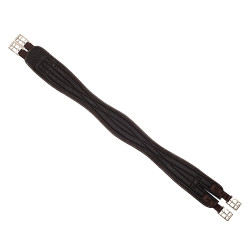 Neoprengurt Englisch mit Elastiken Umbria Equitazione Braun