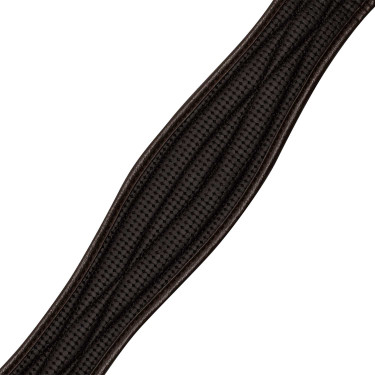 Neoprengurt Englisch mit Elastiken Umbria Equitazione Braun